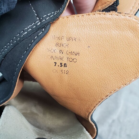 Earthies Shoes Womens Size 7.5 Black Leather Bonaire Too Booties - Picture 9 of 10